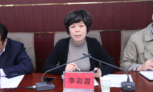 区委常委,宣传部长李彩霞讲话文字:创建办孙世甲 审核领导:赵印 图校