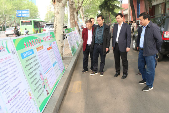 卫东区卫健委积极开展第31个爱国卫生月宣传活动